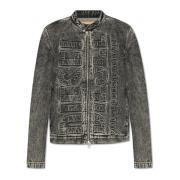 Denim Jacket D-Glory-S1 Diesel , Gray , Heren