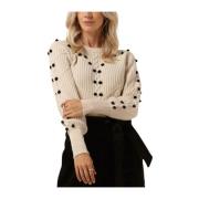 Bobble Wool Blend Pullover Scotch & Soda , White , Dames