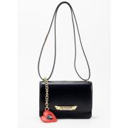 Rode Hart Schoudertas Love Moschino , Black , Dames