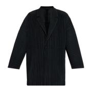 Geplooide blazer van Homme Plisse Issey Miyake , Black , Heren