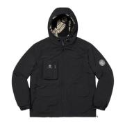 Waterafstotende Omkeerbare Ripstop Jas Zwart Supreme , Black , Heren