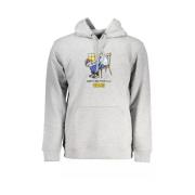 Grijze Katoenen Hoodie Vans , Gray , Heren