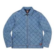 Gewatteerde Werkjas Denim Limited Edition Supreme , Blue , Heren