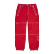 Rode Gore-Tex Denim Broek Beperkte Oplage Supreme , Red , Heren