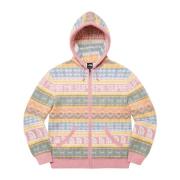 Beperkte oplage Roze Zip Up Hoodie Supreme , Multicolor , Heren