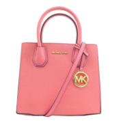 Pre-owned Leather handbags Michael Kors Pre-owned , Pink , Dames