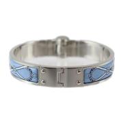 Pre-owned Metal hermes-jewelry Hermès Vintage , Blue , Dames