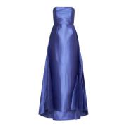 Tiffany Maxi Jurk Solace London , Blue , Dames