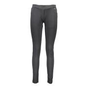 Zwarte Leggings met Elastische Taille U.s. Polo Assn. , Black , Dames