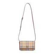 Beige Tassen voor Modeliefhebbers Burberry , Beige , Dames