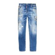 Skater Jeans Dsquared2 , Blue , Heren