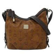 Pre-owned Fabric shoulder-bags MCM Pre-owned , Brown , Dames