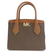 Pre-owned Leather handbags Michael Kors Pre-owned , Brown , Dames