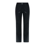 Ribbed P-Olaris flares Diesel , Black , Dames