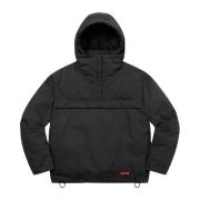 Beperkte oplage capuchon dons pullover zwart Supreme , Black , Heren