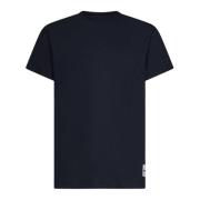 Blauw Katoenen T-Shirt Set Ss23 Jil Sander , Blue , Heren