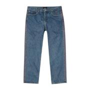 Limited Edition Studded Regular Jean Blauw Supreme , Blue , Heren