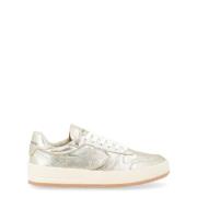 Vintage Leren Sneaker in Platina Philippe Model , Yellow , Dames