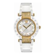 Keramische Diamant Reve Horloge Versace , White , Dames