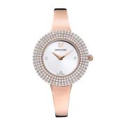 Kristal Roestvrijstalen Horloge Swarovski , Gray , Dames