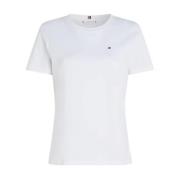 Moderne Regular C-Nk Dames T-shirt Tommy Hilfiger , White , Dames