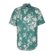 Heren Casual Overhemd Replay , Green , Heren