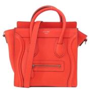 Pre-owned Leather celine-bags Celine Vintage , Red , Dames