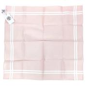 Pre-owned Cotton scarves Hermès Vintage , Pink , Dames