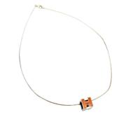 Pre-owned Metal hermes-jewelry Hermès Vintage , Orange , Dames