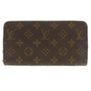 Pre-owned Canvas wallets Louis Vuitton Vintage , Brown , Dames