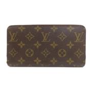 Pre-owned Canvas wallets Louis Vuitton Vintage , Brown , Dames