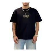 Zwarte Taiga Tee Aeden , Black , Heren