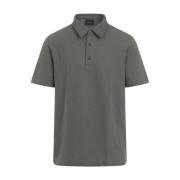 Reseda Lead Polo Shirt Brioni , Gray , Heren