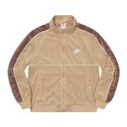 Beperkte oplage Velours Track Jacket Tan Nike , Beige , Heren