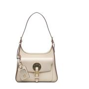 Beige Schoudertas Aw24 Love Moschino , Beige , Dames