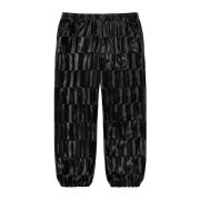 Beperkte oplage Velour Pant Zwart Supreme , Black , Heren