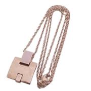 Pre-owned Metal hermes-jewelry Hermès Vintage , Pink , Dames