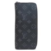 Pre-owned Fabric wallets Louis Vuitton Vintage , Black , Dames