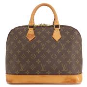 Pre-owned Canvas louis-vuitton-bags Louis Vuitton Vintage , Brown , Da...