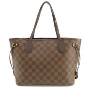 Pre-owned Canvas shoulder-bags Louis Vuitton Vintage , Brown , Dames