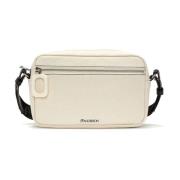 Natuurlijke Logo Crossbody Tas Zwart JW Anderson , Beige , Dames