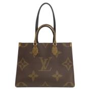 Pre-owned Fabric louis-vuitton-bags Louis Vuitton Vintage , Brown , Da...