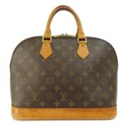 Pre-owned Canvas louis-vuitton-bags Louis Vuitton Vintage , Brown , Da...