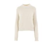 Beige Alpaca Wol Trui Jil Sander , Beige , Dames