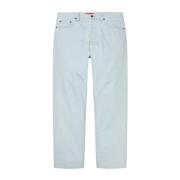 Klassieke Regular Jean Gewassen Blauw Supreme , Blue , Heren