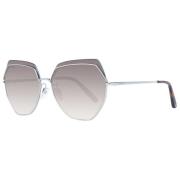 Zilveren Dames Zonnebril Verlooplens Trapeziumvorm Bally , Gray , Dame...