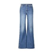 Jeans Flare 7 For All Mankind , Blue , Dames