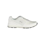 Witte Polyester Sneaker met Contrastdetails Carrera , White , Heren