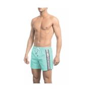 Stijlvolle lichtblauwe zwemshorts Bikkembergs , Blue , Heren