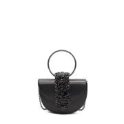 Maan Flap Clutch Tas Alma EN Pena , Black , Dames